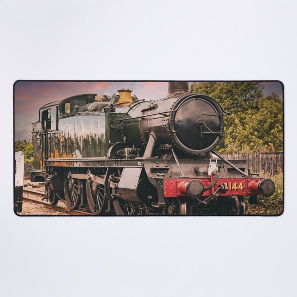 Item preview, historic locomotive at the train station designed and sold by Mauswohn.