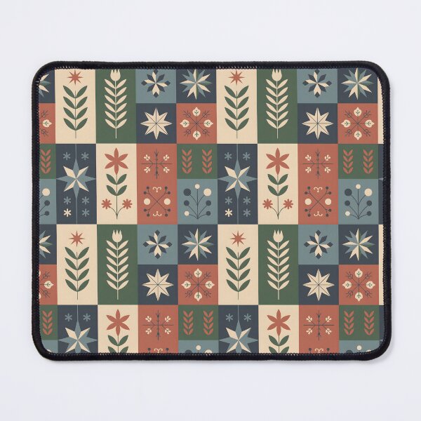 Item preview, Ukrainian Christmas - Ukrainian Folk Christmas Tile Pattern designed and sold by JessArty ⭐⭐⭐⭐⭐.