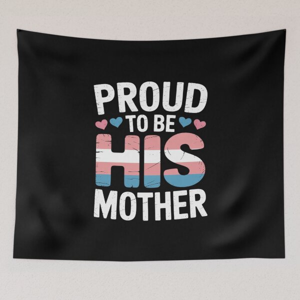 Item preview, Proud To Be His Mother Mom Son Transgender Pride Gay LGBTQ designed and sold by MathisBellanger.