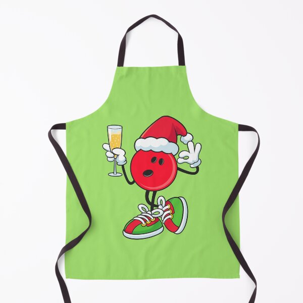 Item preview, Funny christmas bowling ball red and wine party designed and sold by BeebooDesign.