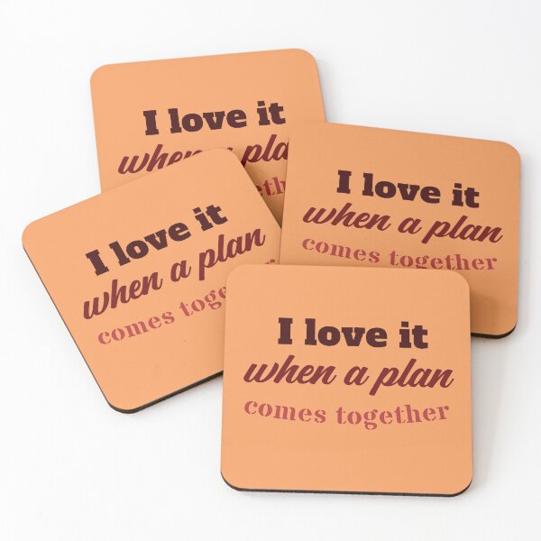 Item preview, The A Team. I love it when a plan comes together designed and sold by Planet Utoppia.
