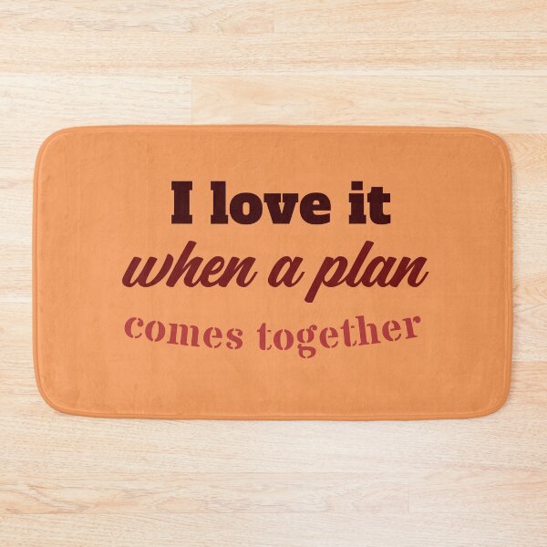 Item preview, The A Team. I love it when a plan comes together designed and sold by Planet Utoppia.