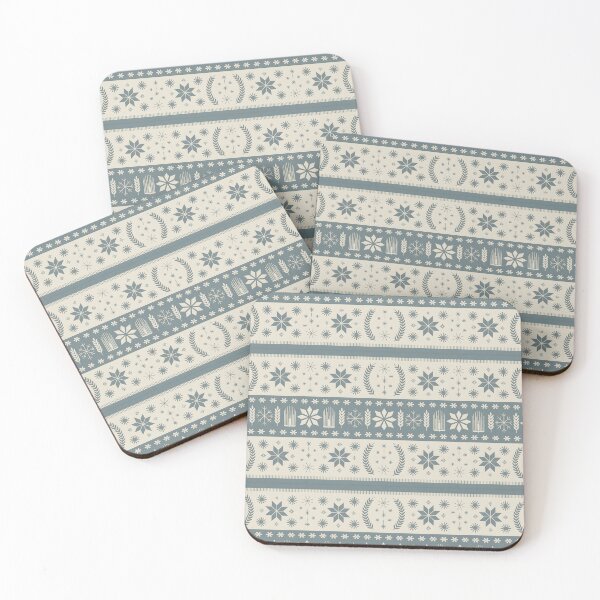 Item preview, Ukrainian Christmas - Ukrainian Winter Folk Border Pattern designed and sold by JessArty ⭐⭐⭐⭐⭐.