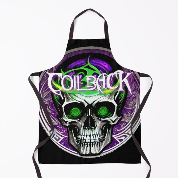 Item preview, Coilback Purple Green Skull logo designed and sold by GhostMachine13.