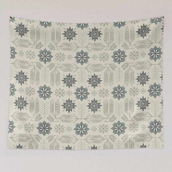 Item preview, Ukrainian Christmas - Ukrainian Snowflake Folk Christmas designed and sold by JessArty ⭐⭐⭐⭐⭐.