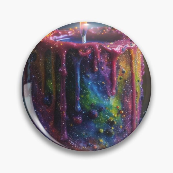 Item preview, Colorful, glittering space candle designed and sold by Mianku | Für das Leben.