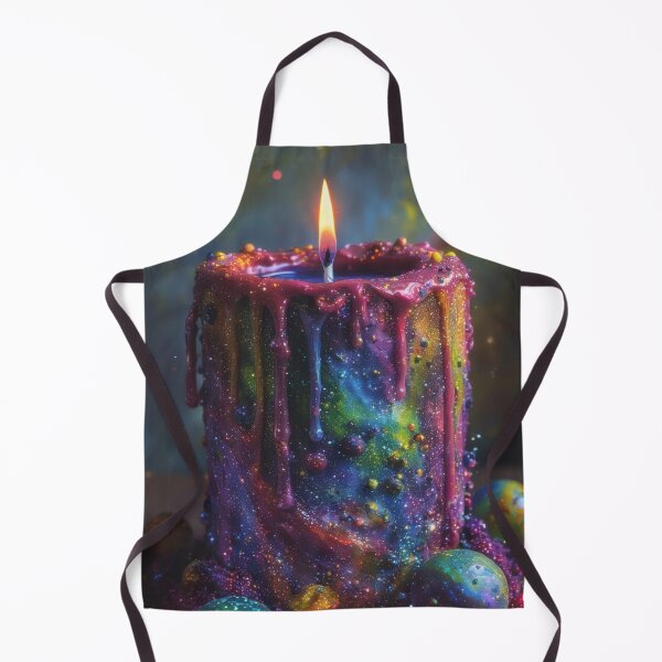 Item preview, Colorful, glittering space candle designed and sold by Mianku | Für das Leben.