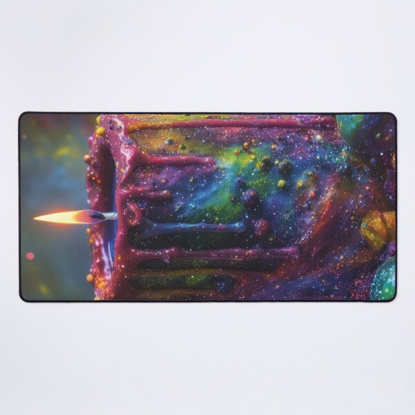 Item preview, Colorful, glittering space candle designed and sold by Mianku | Für das Leben.