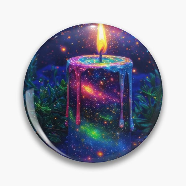 Item preview, Cosmic candle in the enchanted garden designed and sold by Mianku | Für das Leben.