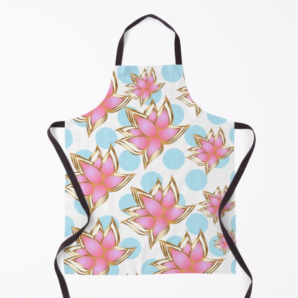 Item preview, Gold Lotus Flower Seamless Design designed and sold by HopeAndHustle.