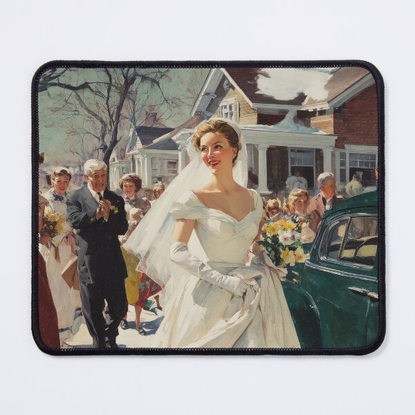Item preview, A Wedding Day in Motion – 1952 designed and sold by GildedPagesCo.