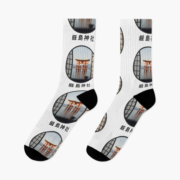 Item preview, Itsukushima Shrine Window – Floating Torii at Dawn designed and sold by thtCMRAguy.