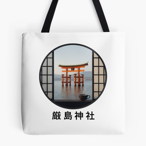 Item preview, Itsukushima Shrine Window – Floating Torii at Dawn designed and sold by thtCMRAguy.