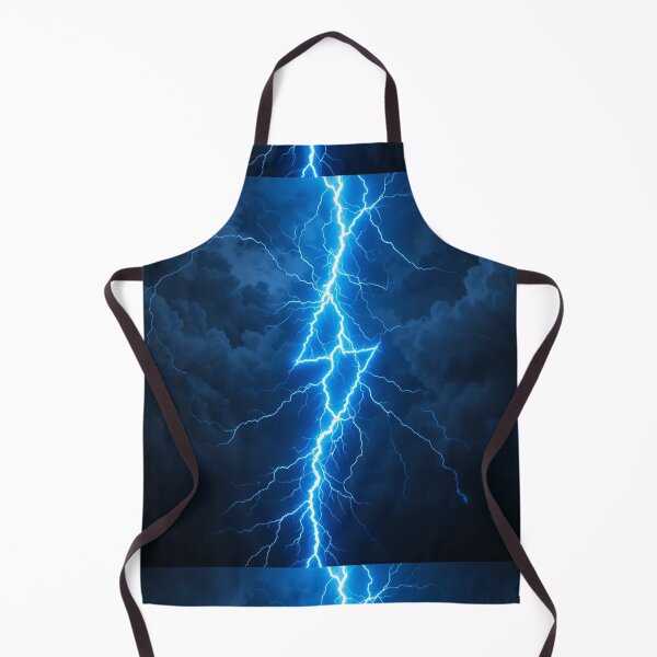 Item preview, Electric Blue Lightning Bolt – Raw Energy, Power and Impact designed and sold by PixelVibe782.