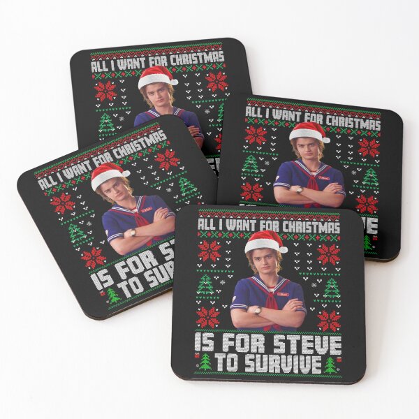 Item preview, All I Want for Christmas is for Steve to Survive designed and sold by MackenzieBin.