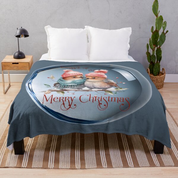Item preview, Snuggle Up – Cozy Christmas Birds designed and sold by Szpaku desart .