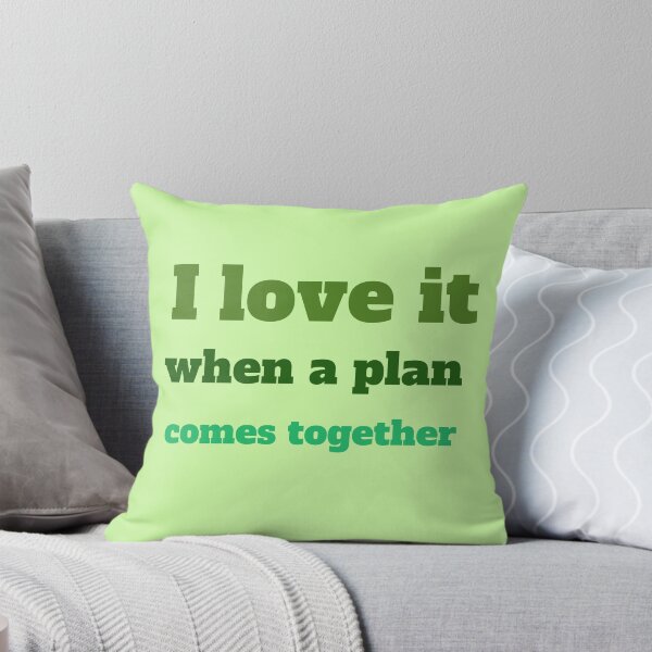 Item preview, The A Team. I love it when a plan comes together designed and sold by Planet Utoppia.