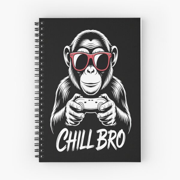 Item preview, Chill Bro Monkey Gamer designed and sold by StreetWave01.