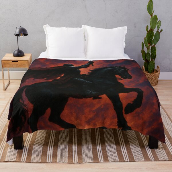 Item preview, Dark Gothic Knight Under Blood Eclipse | Medieval Dark Fantasy Wall Art designed and sold by Visualynx.
