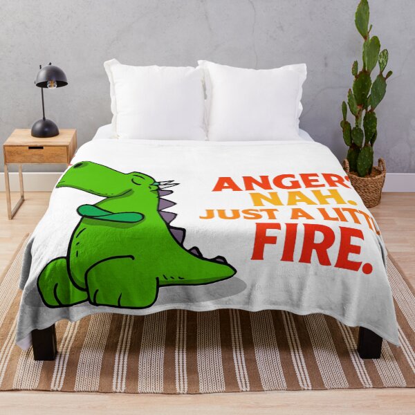 Item preview, "Not Anger… Just a Little Fire!" designed and sold by MayaMaliStudio.