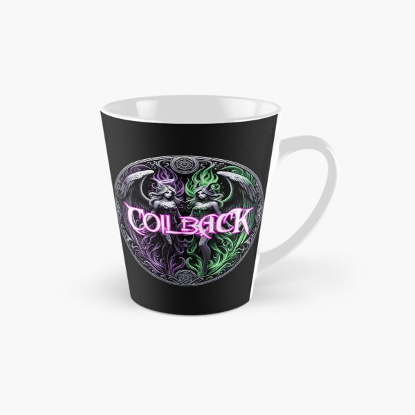 Item preview, Coilback Angel & Demon girls round logo  designed and sold by GhostMachine13.