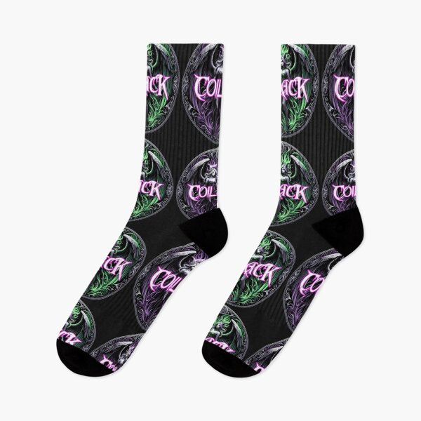 Item preview, Coilback Angel & Demon girls round logo  designed and sold by GhostMachine13.
