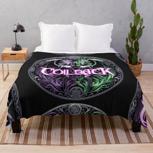 Item preview, Coilback Angel & Demon girls round logo designed and sold by GhostMachine13.