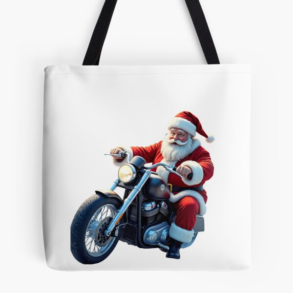 Item preview, Incredible happy Santa Claus on his motocross bike - Christmas on a motorcycle designed and sold by Pablo059.