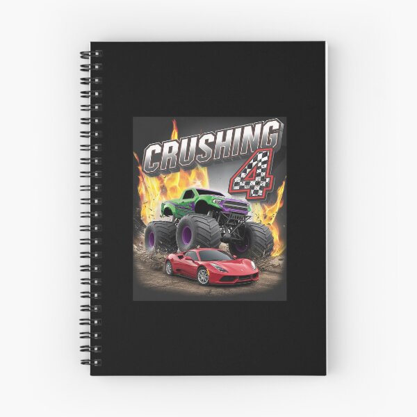 Item preview, Crushing being 4 four Years Old 4th Birthday designed and sold by CombatTask.