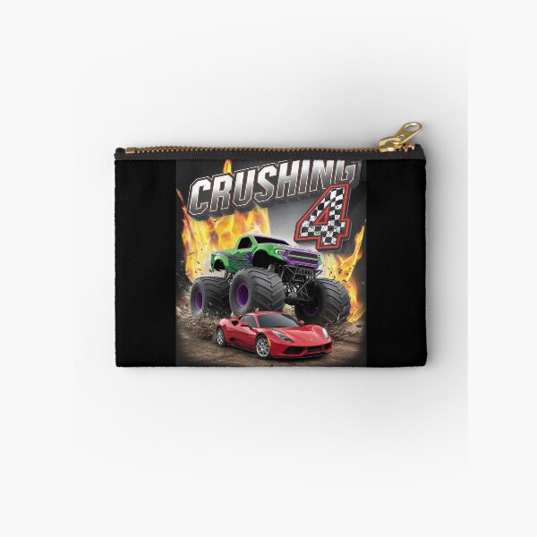 Item preview, Crushing being 4 four Years Old 4th Birthday designed and sold by CombatTask.