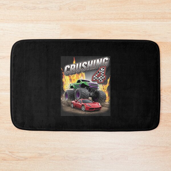 Item preview, Crushing being 4 four Years Old 4th Birthday designed and sold by CombatTask.