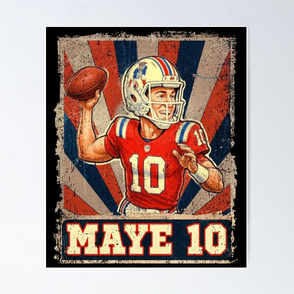 Item preview, Vintage Maye Funny Drake Maye Football Meme designed and sold by MackenzieBin.
