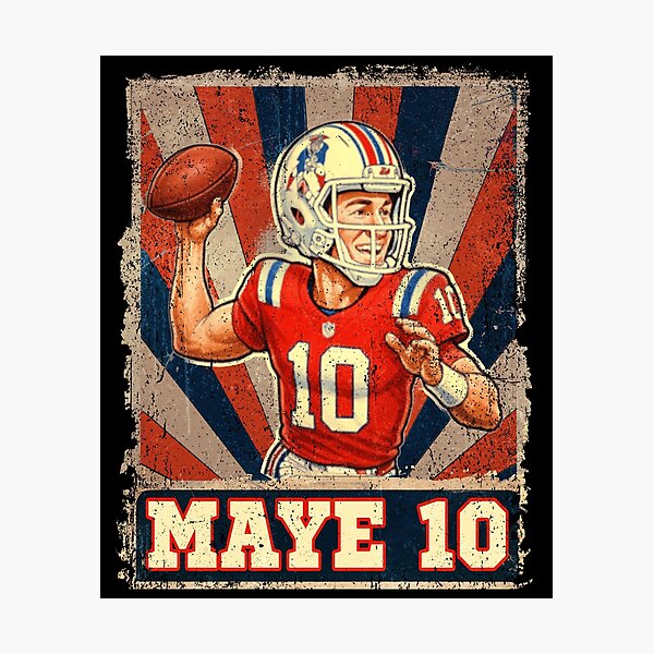 Item preview, Meme divertido de fútbol de Drake Maye de Maye vintage designed and sold by MackenzieBin.