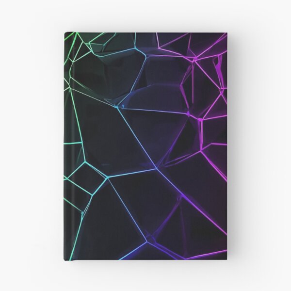 Item preview, Neon Polygon Grid – Futuristic Spectrum Geometry designed and sold by PixelVibe782.