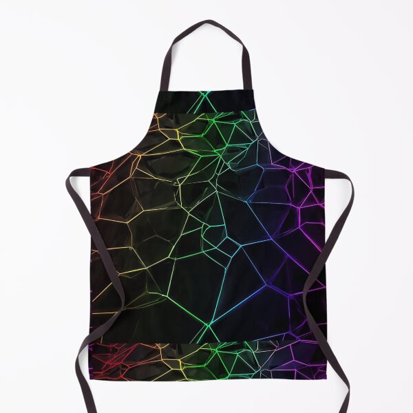 Item preview, Neon Polygon Grid – Futuristic Spectrum Geometry designed and sold by PixelVibe782.