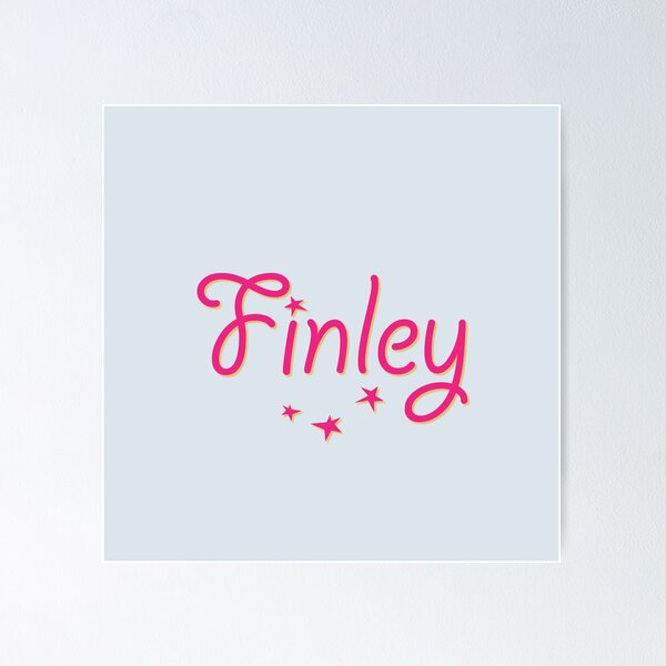 Item preview, My Name is Finley designed and sold by CharlottePlaceArt.