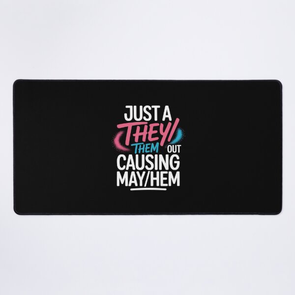Item preview, They Them Out Causing Mayhem Transgender designed and sold by MathisBellanger.