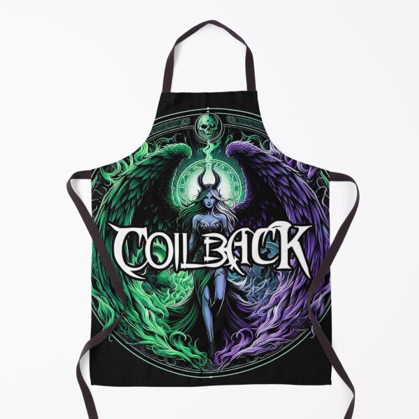 Item preview, Coilback Green Purple Angel logo designed and sold by GhostMachine13.