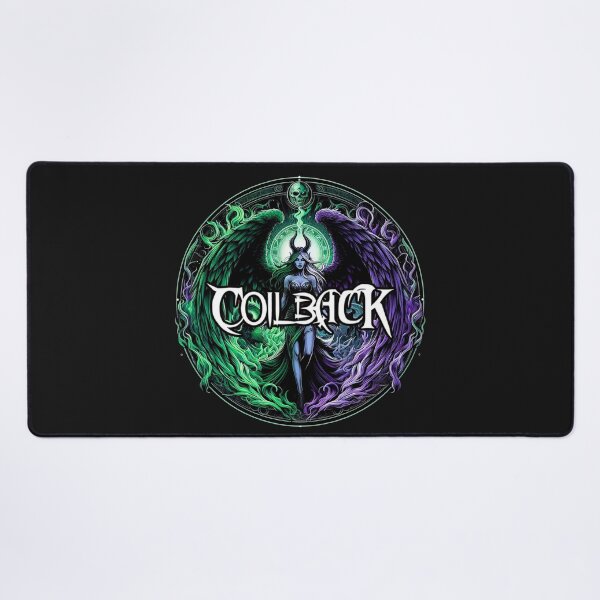 Item preview, Coilback Green Purple Angel logo designed and sold by GhostMachine13.
