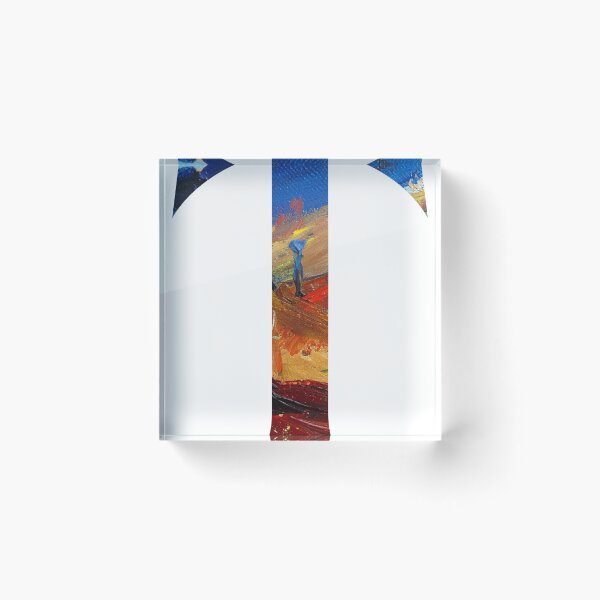 Item preview, Colorful Abstract Letter T T-Shirt Art designed and sold by CoolGTees.