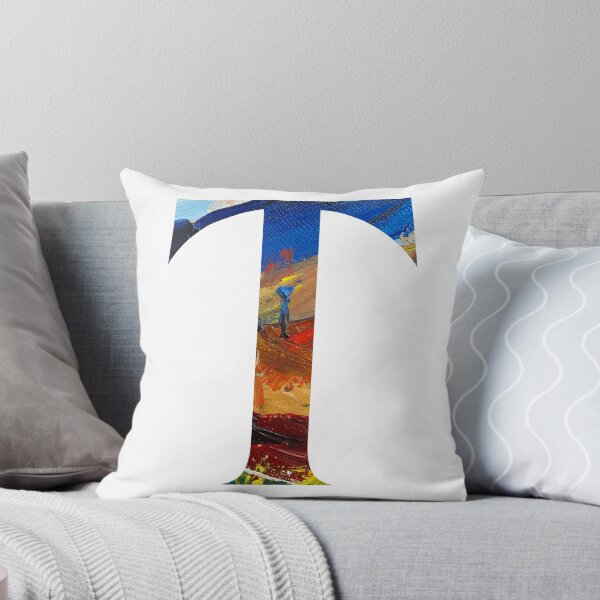 Item preview, Colorful Abstract Letter T T-Shirt Art designed and sold by CoolGTees.