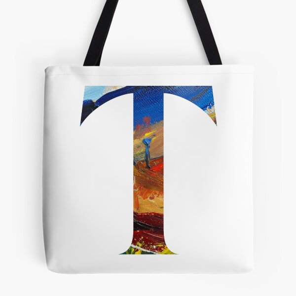 Item preview, Colorful Abstract Letter T T-Shirt Art designed and sold by CoolGTees.