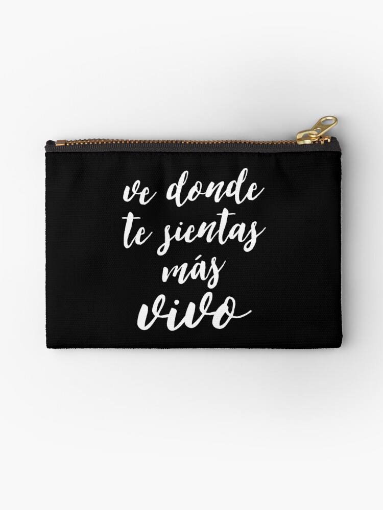 Pochette Citations De Voyage En Espagnol Citation Inspirante De La Vie Par Santiagodesign Redbubble