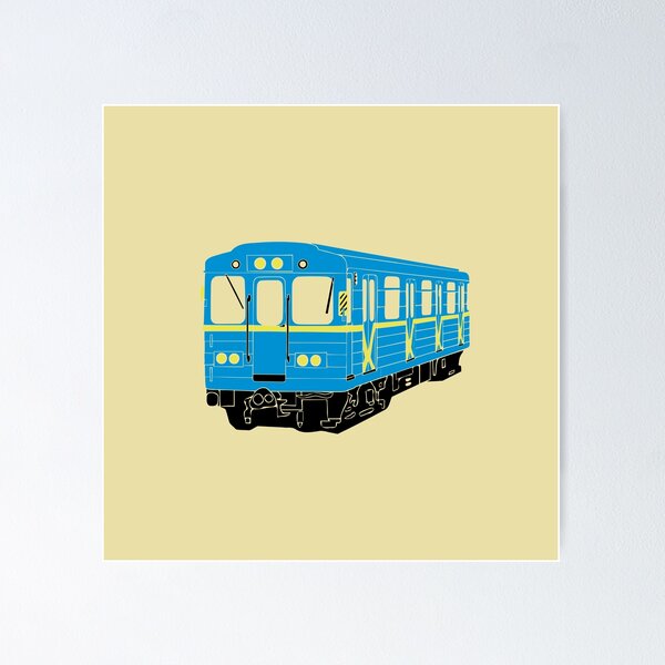Item preview, Kyiv Metro Train – Underground of the Capital designed and sold by Geokafi.