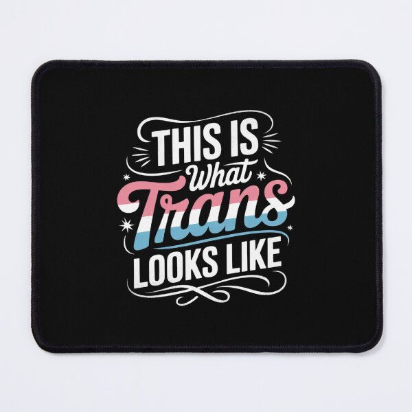 Item preview, This is What Trans Looks Like LGBT Transgender Pride Flag designed and sold by MathisBellanger.