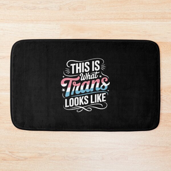 Item preview, This is What Trans Looks Like LGBT Transgender Pride Flag designed and sold by MathisBellanger.