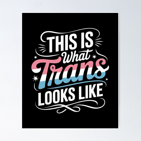 Item preview, This is What Trans Looks Like LGBT Transgender Pride Flag designed and sold by MathisBellanger.