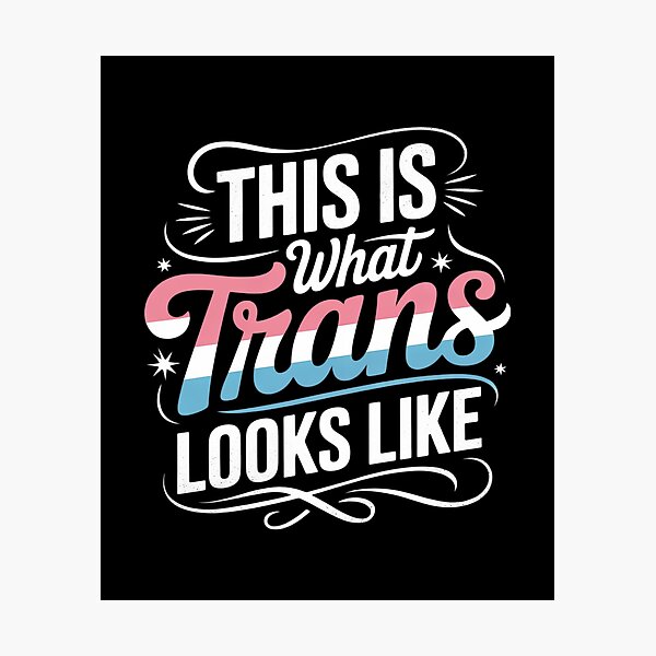 Item preview, This is What Trans Looks Like LGBT Transgender Pride Flag designed and sold by MathisBellanger.