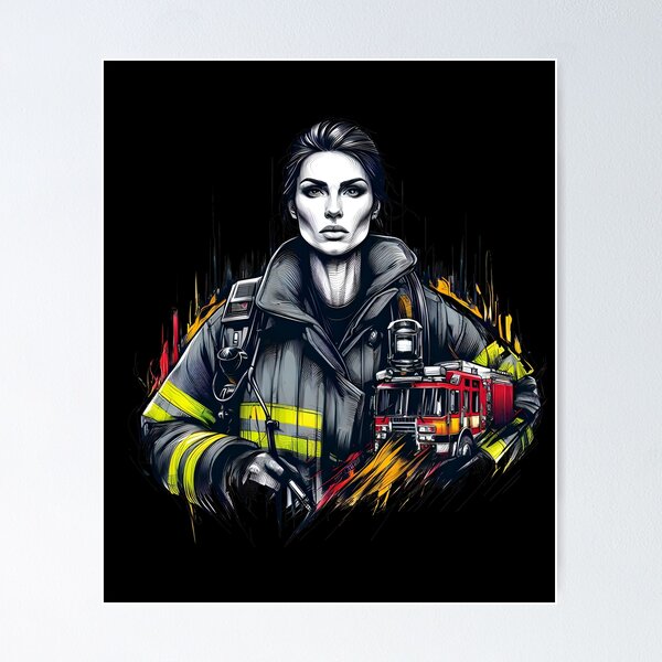 Item preview, Firefighter designed and sold by maistendencias.