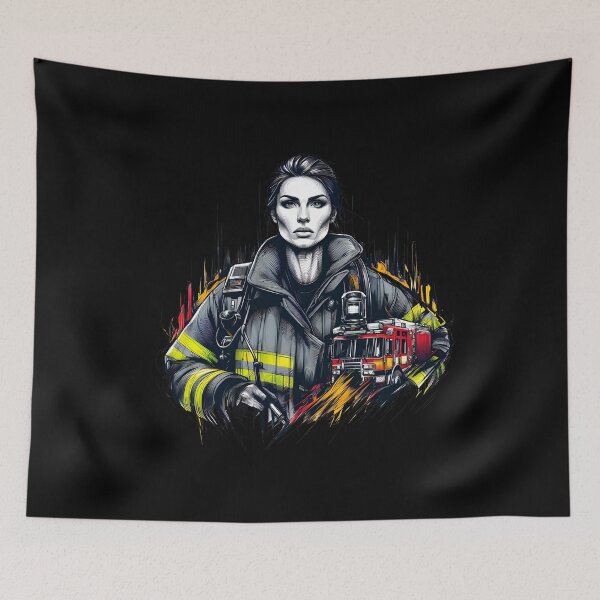 Item preview, Firefighter designed and sold by maistendencias.